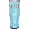 Norse Viking Skál Runes Tumbler 20ozTumblersLight Blue