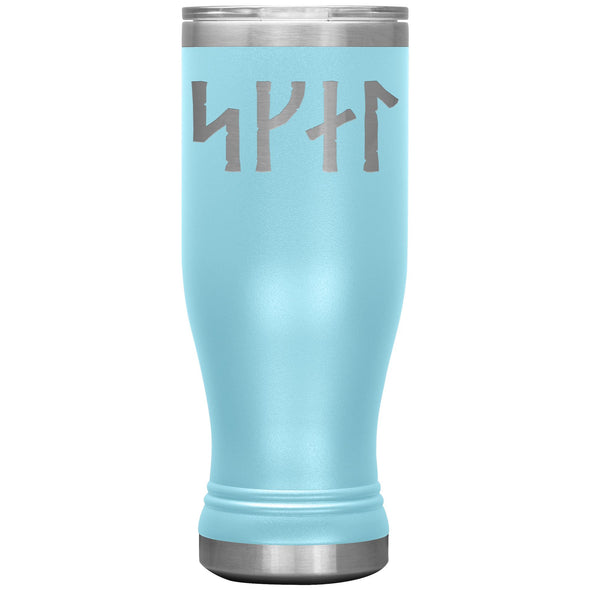 Norse Viking Skál Runes Tumbler 20ozTumblersLight Blue