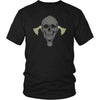 Norse Viking Skull Valknut T-ShirtT-shirtDistrict Unisex ShirtBlackS