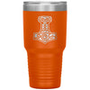 Norse Viking Thors Hammer Mjolnir Etched Tumbler 30ozTumblersOrange