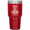 Norse Viking Thors Hammer Mjolnir Etched Tumbler 30ozTumblersRed