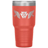 Norse Viking Valknut Ravens Tumbler 30ozTumblersCoral