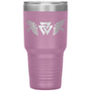 Norse Viking Valknut Ravens Tumbler 30ozTumblersLight Purple