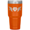 Norse Viking Valknut Ravens Tumbler 30ozTumblersOrange