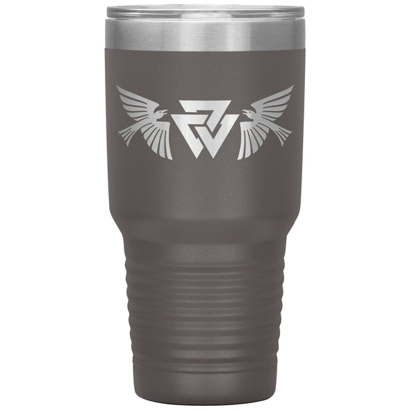 Norse Viking Valknut Ravens Tumbler 30ozTumblersPewter