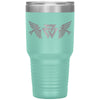 Norse Viking Valknut Ravens Tumbler 30ozTumblersTeal