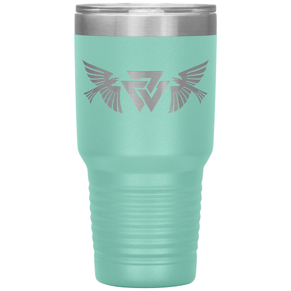 Norse Viking Valknut Ravens Tumbler 30ozTumblersTeal