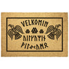 Norse Viking Welcome Valknut Ravens DoormatHome Goods24x16