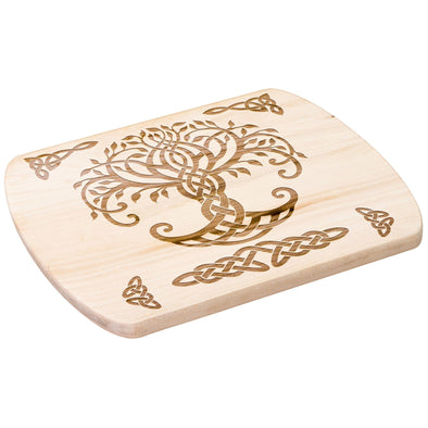 Norse Viking Yggdrasil Pagan Tree of Life Wood Cutting BoardKitchenware