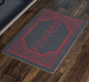 Norse Welcome Red Elder Runes Dragon DoormatDoormat