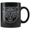 Norse Wolf Coffee Mug 11ozDrinkwareDistressed