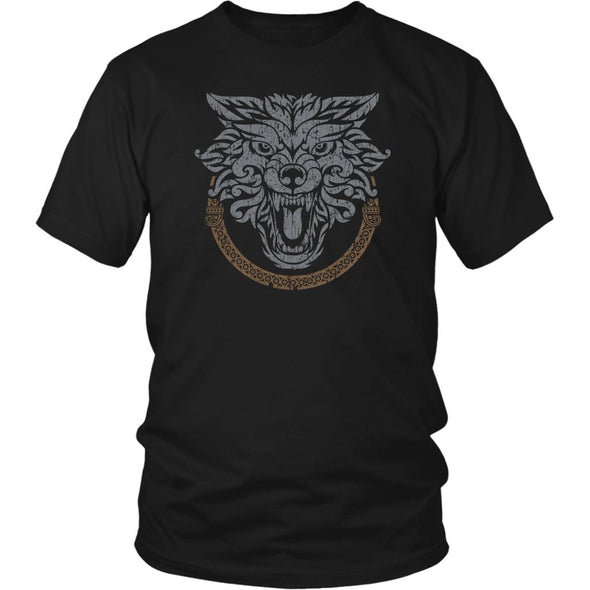 Norse Wolf ShirtT-shirtDistrict Unisex ShirtBlackS