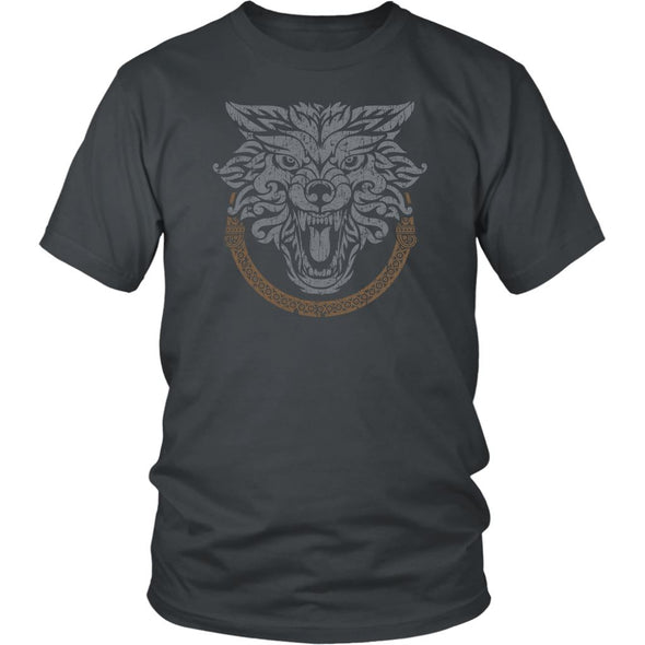 Norse Wolf ShirtT-shirtDistrict Unisex ShirtCharcoalS