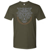 Norse Wolf T-ShirtT-shirtNext Level Mens ShirtMilitary GreenS