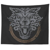 Norse Wolf Viking Wall Tapestry DistressedTapestries60" x 50"