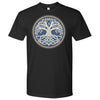 Norse Yggdrasil Knotwork Runes T-ShirtT-shirtNext Level Mens ShirtBlackS