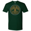 Norse Yggdrasil Runes T-ShirtT-shirtNext Level Mens ShirtForest GreenS