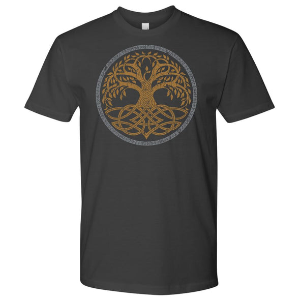 Norse Yggdrasil Runes T-ShirtT-shirtNext Level Mens ShirtHeavy MetalS