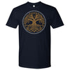 Norse Yggdrasil Runes T-ShirtT-shirtNext Level Mens ShirtNavyS