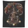 Norse Yggdrasil Wall Tapestry AutumnTapestries60" x 50"