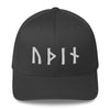 Odin Norse Futhark Runes Flexfit CapDark GreyS/M