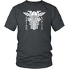 Odin Norse Runes Cotton T-ShirtT-shirtDistrict Unisex ShirtCharcoalS