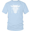Odin Norse Runes Cotton T-ShirtT-shirtDistrict Unisex ShirtIce BlueS