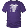 Odin Norse Runes Cotton T-ShirtT-shirtDistrict Unisex ShirtPurpleS