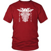 Odin Norse Runes Cotton T-ShirtT-shirtDistrict Unisex ShirtRedS