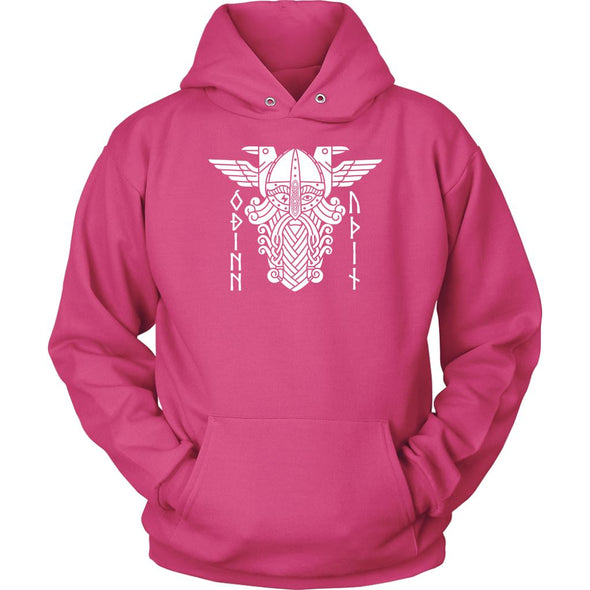 Odin Norse Runes HoodieT-shirtUnisex HoodieSangriaS