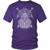 Odin Ravens Cotton T-ShirtT-shirtDistrict Unisex ShirtPurpleS