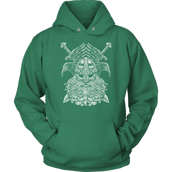 Odin Ravens HoodieT-shirtUnisex HoodieKelly GreenS