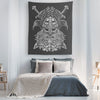 Odin Ravens Norse Knotwork Viking Wall TapestryTapestries