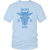 Odin Runes Blue Gungnir Cotton T-ShirtT-shirtDistrict Unisex ShirtIce BlueS