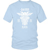 Odin Runes Gungnir Cotton T-ShirtT-shirtDistrict Unisex ShirtIce BlueS