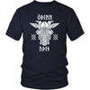 Odin Runes Gungnir Cotton T-ShirtT-shirtDistrict Unisex ShirtNavyS