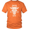 Odin Runes Gungnir Cotton T-ShirtT-shirtDistrict Unisex ShirtOrangeS