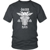 Odin Runes Valknut Cotton T-ShirtT-shirtDistrict Unisex ShirtCharcoalS