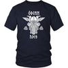 Odin Runes Valknut Cotton T-ShirtT-shirtDistrict Unisex ShirtNavyS