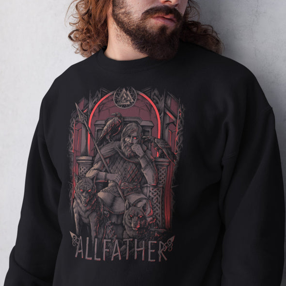 Odin Viking Allfather Valhalla Norse Mythology Pagan SweatshirtApparel