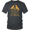 Odins Companions Cotton T-ShirtT-shirtDistrict Unisex ShirtCharcoalS
