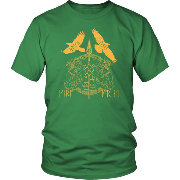Odins Companions Cotton T-ShirtT-shirtDistrict Unisex ShirtKelly GreenS