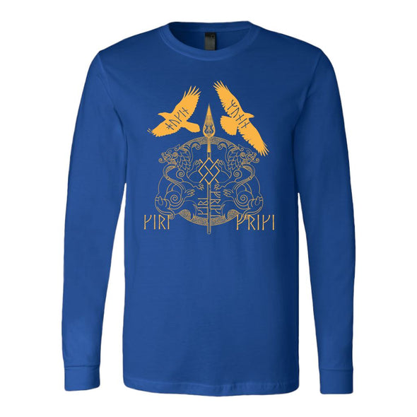 Odins Companions Long Sleeve ShirtT-shirtCanvas Long Sleeve ShirtRoyalS