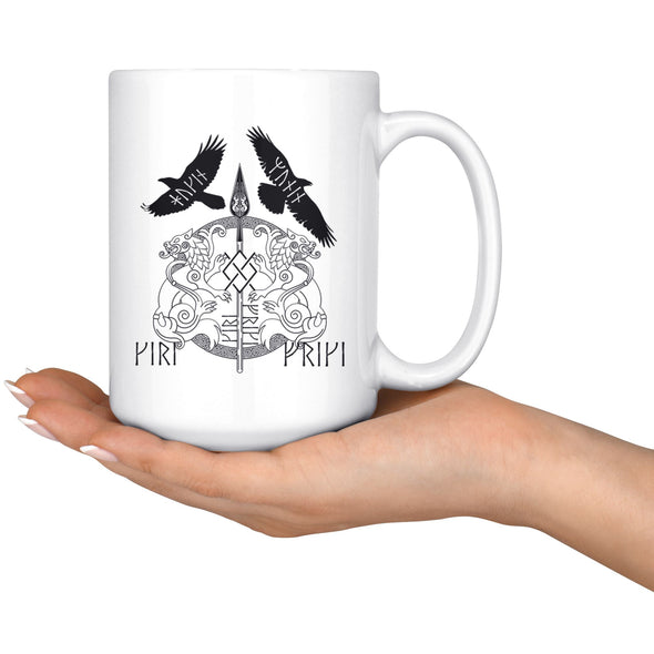 Odins Companions White MugDrinkware