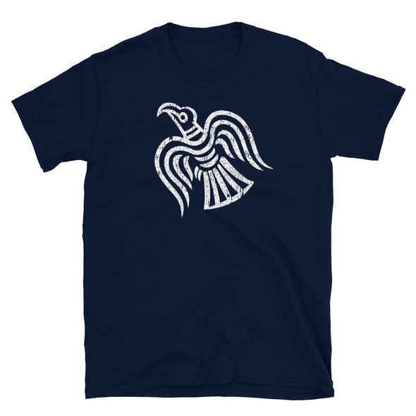 Odins Norse Raven T-ShirtNavyS