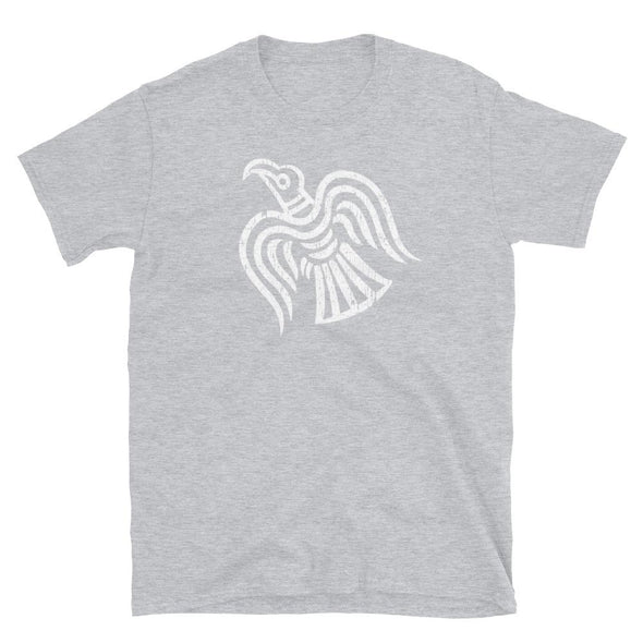 Odins Norse Raven T-ShirtSport GreyS