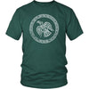 Odins Raven Norse Viking Knotwork T-ShirtT-shirtDistrict Unisex ShirtDark GreenS