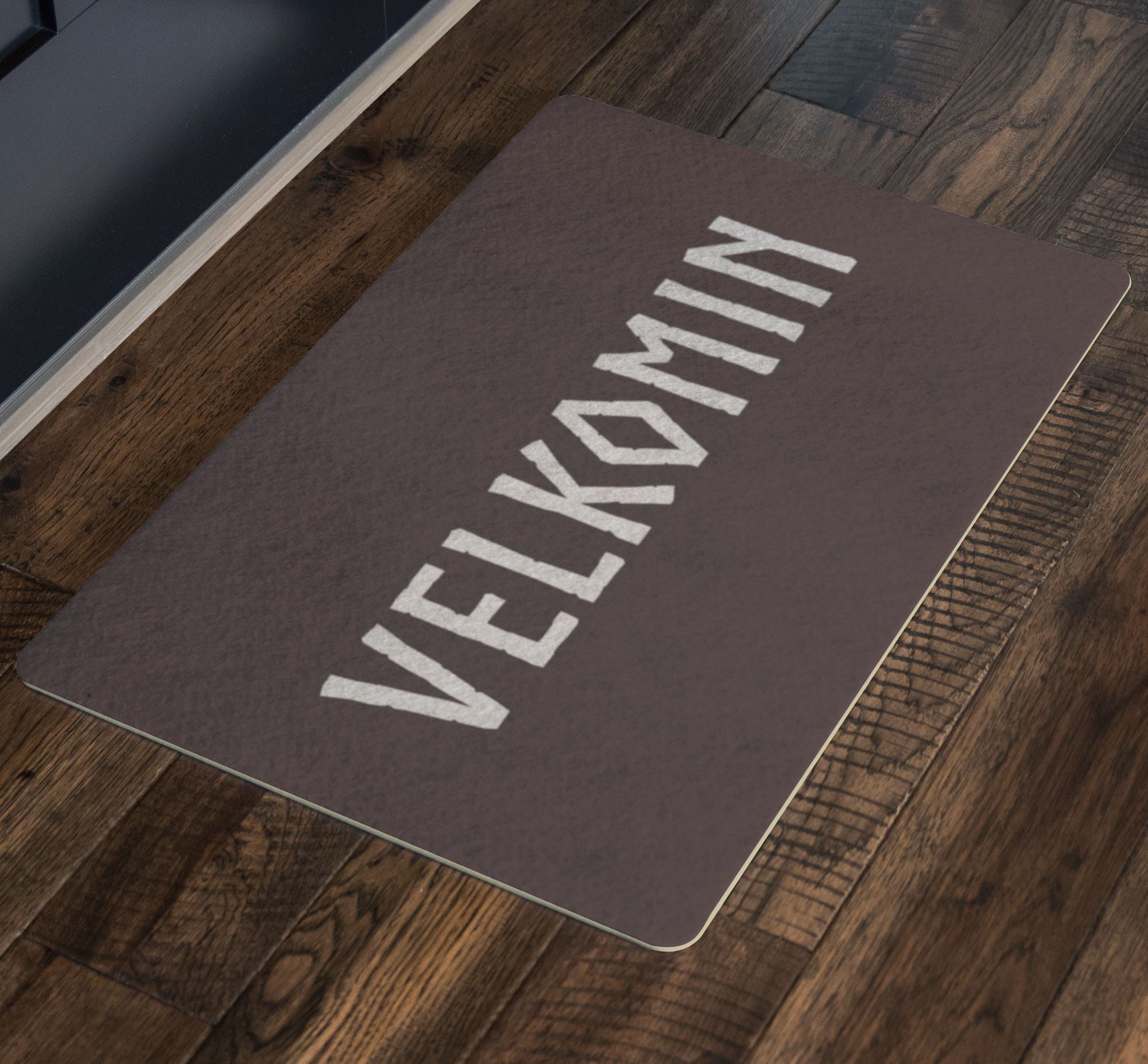 Old Norse Velkomin Welcome Doormat – Blue Pagan