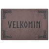 Old Norse Welcome Knotwork DoormatDoormatBrown