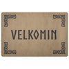 Old Norse Welcome Knotwork DoormatDoormatLight Brown
